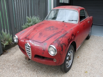1956 Alfa Romeo Giulietta Sprint Coupe