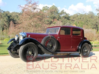 1931 Bentley 4 Litre Sports Saloon with coach work by Freestone and Webb